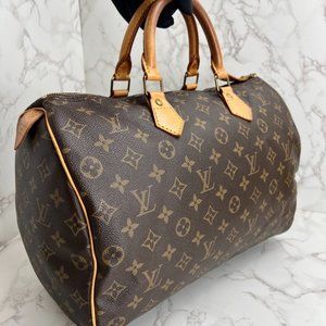 ❌❌❌ SOLD! ❌❌❌ Louis Vuitton Monogram Speedy 35 (May 1992)